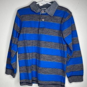 Gymboree, boys Long sleeve polo shirt. Size 5T. Used, excellent condition
